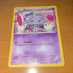 Pokemon TCG Espurr RC14/RC32 Generations Radiant Collection Basic 50HP Psychic - Image 1