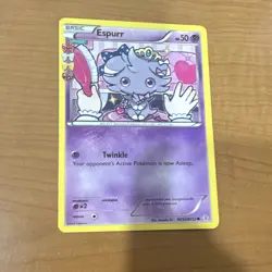 Pokemon TCG Espurr RC14/RC32 Generations Radiant Collection Basic 50HP Psychic - Image 2