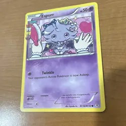 Pokemon TCG Espurr RC14/RC32 Generations Radiant Collection Basic 50HP Psychic - Image 3