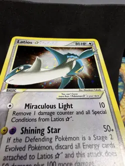 2005 Latios Gold Star Holo Rare 106/107 English Ex Dexoys Pokemon LP/NM - Image 2