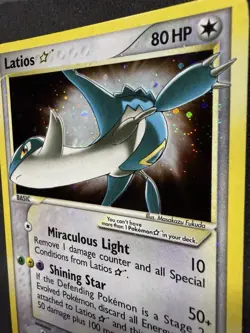 2005 Latios Gold Star Holo Rare 106/107 English Ex Dexoys Pokemon LP/NM - Image 5