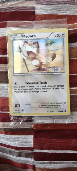 Meowth Toys R US Sealed Pokemon Promo (Sealed) - Image 1