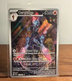 POKEMON TCG Ceruledge Sv08 Surging Sparks #197/191 IR Full Art Holo EN 2024 - Image 1