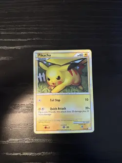HeartGold & SoulSilver Pikachu #78/123 Pokemon 2010 - Image 1