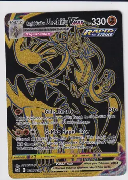 Rapid Strike Urshifu VMAX (Secret) TG30/TG30 Brilliant Stars Trainer Pokemon NM - Image 1