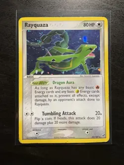 Rayquaza [Holo] 22/107 EX Deoxys Pokemon - Image 1