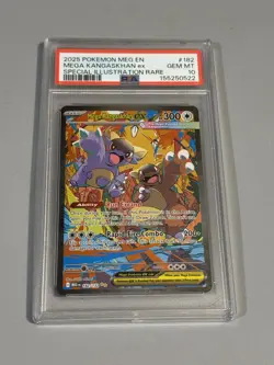 Pokemon 2025 Mega Kangaskhan ex 182/132 SIR Mega Evolution English GEM MT PSA 10 - Image 1