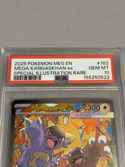 Pokemon 2025 Mega Kangaskhan ex 182/132 SIR Mega Evolution English GEM MT PSA 10 - Image 3