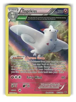 Togekiss 46/108 Holo Rare Roaring Skies Pokemon Holo Lightly Played - Image 1
