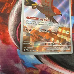 Talonflame 091/088 Holo Illustration Rare Perfect Order Pokemon NM w/ ETB Sleeve - Image 5