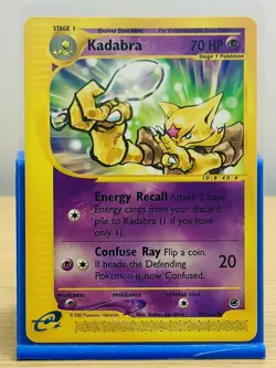 Kadabra 84/165 Expedition Base Set Pokemon Hajime Kusajima eReader LP - Image 1