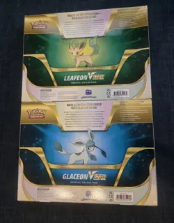 POKEMON TCG GLACEON & LEAFEON V STAR Special Collection Boxes - Brand New/Sealed - Image 2
