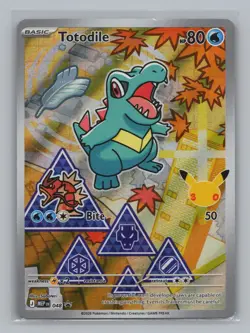 Totodile - 048 ME: Mega Evolution Promo NM Pokemon TCG Promo - Image 1