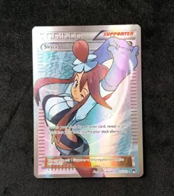Pokemon TCG - Skyla Breakpoint 122/122 Holo Full Art Trainer - Image 1