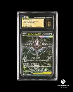CGC 10 PRISTINE Mega Darkrai ex 114/081 Special Art Rare Pokemon Abyss Eye - Image 1