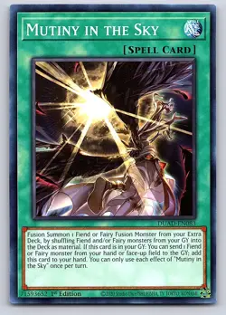 Mutiny in the Sky DUAD-EN083 Duelist's Advance Yu-Gi-Oh 1st Edition NM - Image 1
