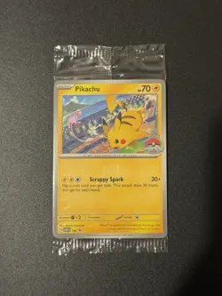 Pikachu SVP 190 (Sealed) World Championship 2024 Promo NM Pokemon TCG - Image 1