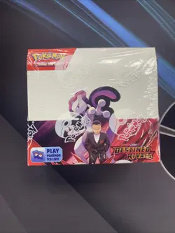 Pokemon TCG Destined Rivals Booster Box Sealed - Image 1