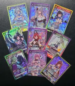 Union Arena – Goddess of Victory: NIKKE 9 PcSR Card Bundle Ships from Japan N/M - Image 2