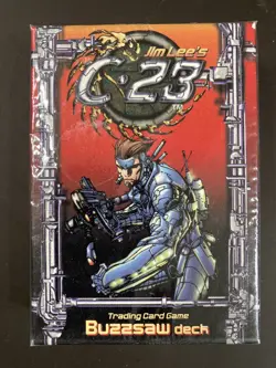 Jim Lee's C 23 TCG Buzzsaw 40 Card Starter Deck Wizards Of The Coast NEW - Image 1