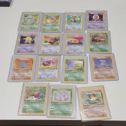 Pokemon Jungle 1st Edition/Base Set 15-Card Lot - Image 1