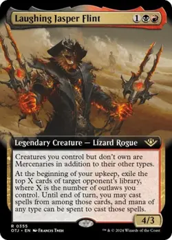 ~ Laughing Jasper Flint (Extended Art) ~ NM Foil ~ ~ MTG ~ - Image 1