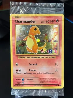 Pokemon Charmander Toys R Us Promo 9/108 XY Evolutions Holo - NEW SEALED - Image 1