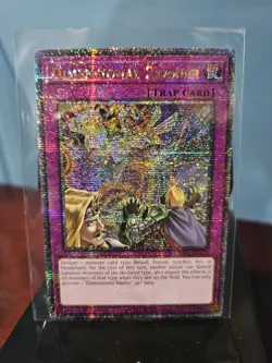 Yugioh! Dimensional Barrier RA01-EN072 Quarter Century Secret Rare - 1st ED NM/M - Image 1