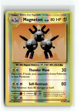 Magneton 38/108 Holo Rare XY - Evolutions Reverse Holofoil Pokemon NM - Image 1