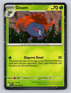 Gloom - Cosmos Holo Promo 002/094 Phantasmal Flames Pokemon Near Mint - Image 1