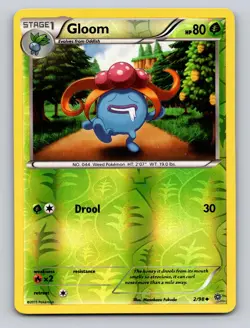 Gloom 2/98 Uncommon Ancient Origins Pokemon Reverse Holo NM - Image 1