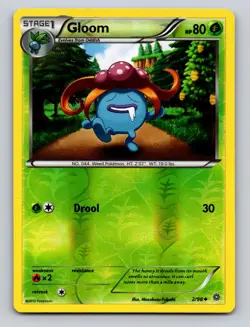 Gloom 2/98 Uncommon Ancient Origins Pokemon Reverse Holo NM - Image 1