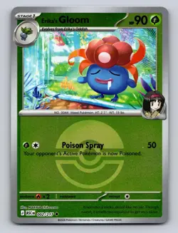 Erika's Gloom (Poke Ball) 002/217 Holo Ascended Heroes Pokemon Reverse Holo NM - Image 1