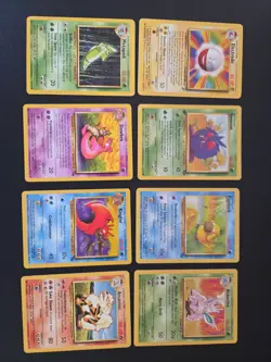 Lot Of 23 Assorted Vintage WOTC Pokemon Cards LP To HP - Image 1