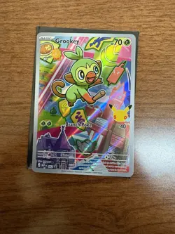 Grookey 052 Me: Mega Evolution Promo Holo Pokemon TCG First Partners Series 2￼ - Image 1