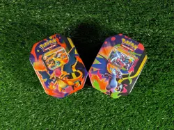 Pokemon Mega Charizard X/Y Tin (SEALED) - Image 1