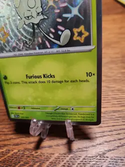 Toedscool 105/091 Shiny Holo Rare Pokemon 2024 Paldean Fates NM Baby Shiny - Image 5