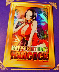One Piece Waifu Anime Hb Card Prism Holo Carte Boa 5 Mint - Image 1