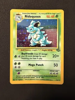 Nidoqueen 7/64 Jungle Unlimited Holo Rare 1999 Pokemon - Image 1