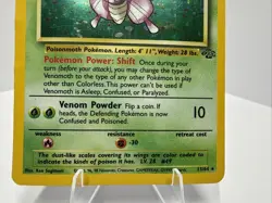Pokemon TCG Venomoth 13/64 Jungle 1999 Holo Rare WOTC MP/HP - Image 4