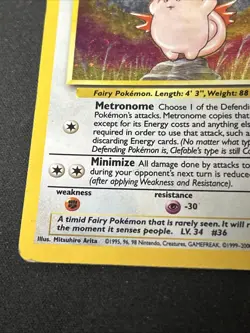 Pokemon TCG Clefable 5/130 D - Image 3