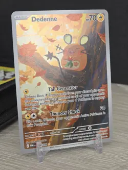 Pokemon TCG Dedenne 093/088 Mega Evolutions Perfect Order 2026 Illustration Rare - Image 1