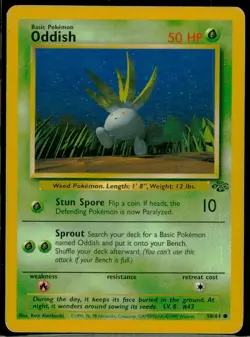 Oddish Jungle LP Pokemon TCG Unlimited - Image 1