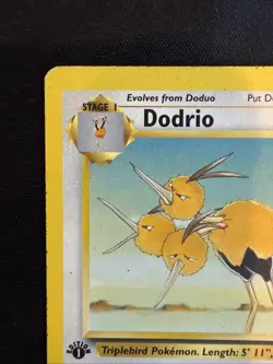 Dodrio 34/64 1st Edition Jungle Regular Pokemon Vintage - Image 2