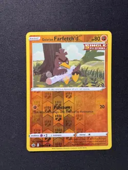 GALARIAN FARFETCH'D ( CRE 078/198 ) REVERSE HOLO - Pokemon - 2021 HYOGONOSUKE LP - Image 1