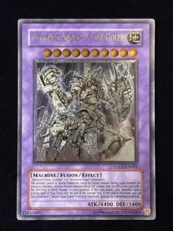 Ultimate Rare | Ultimate Ancient Gear Golem | Light of Destruction | LODT-EN043 - Image 1