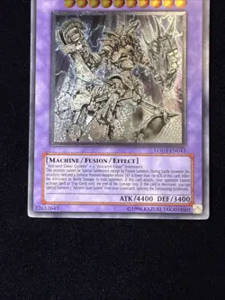 Ultimate Rare | Ultimate Ancient Gear Golem | Light of Destruction | LODT-EN043 - Image 3