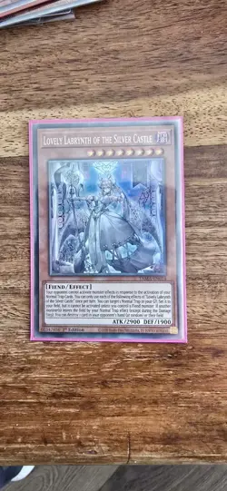 Yu-Gi-Oh! TAMA-EN014 - Lovely Labrynth Of The Silver Castle - Collectors Rare - Image 1