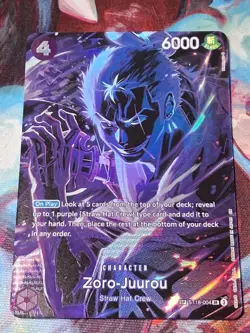 2025 ONE PIECE OP12-LEGACY OF THE MASTER 004 ZORO-JUUROU - Image 1