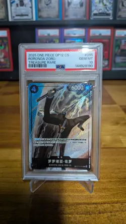 One Piece PSA 10 Roronoa Zoro Treasure Rare 2025 OP10-095 OP12 Chinese #1 - Image 1